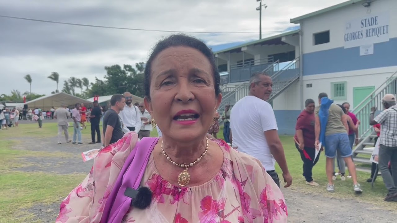 Municipales à Sainte-Suzanne : Huguette Bello soutien Frédéric Maillot, « une évidence » selon elle