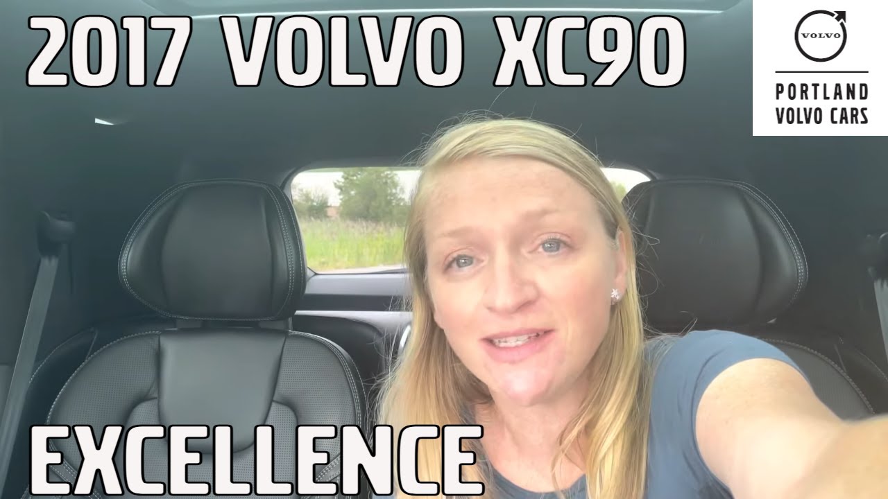 2017 Volvo XC90 T8 Excellence in Onyx Black Metallic