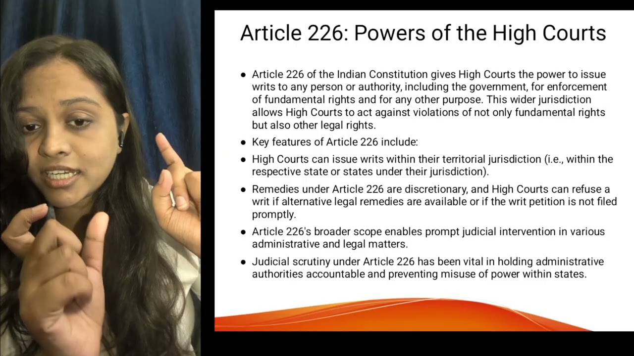 What is Writ Jurisdiction? | Article 32 & 226 Explained | Indian Constitution Simplified