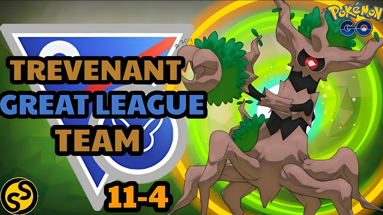 Top Trevenant Team in Great League Pokemon Go Battle League
