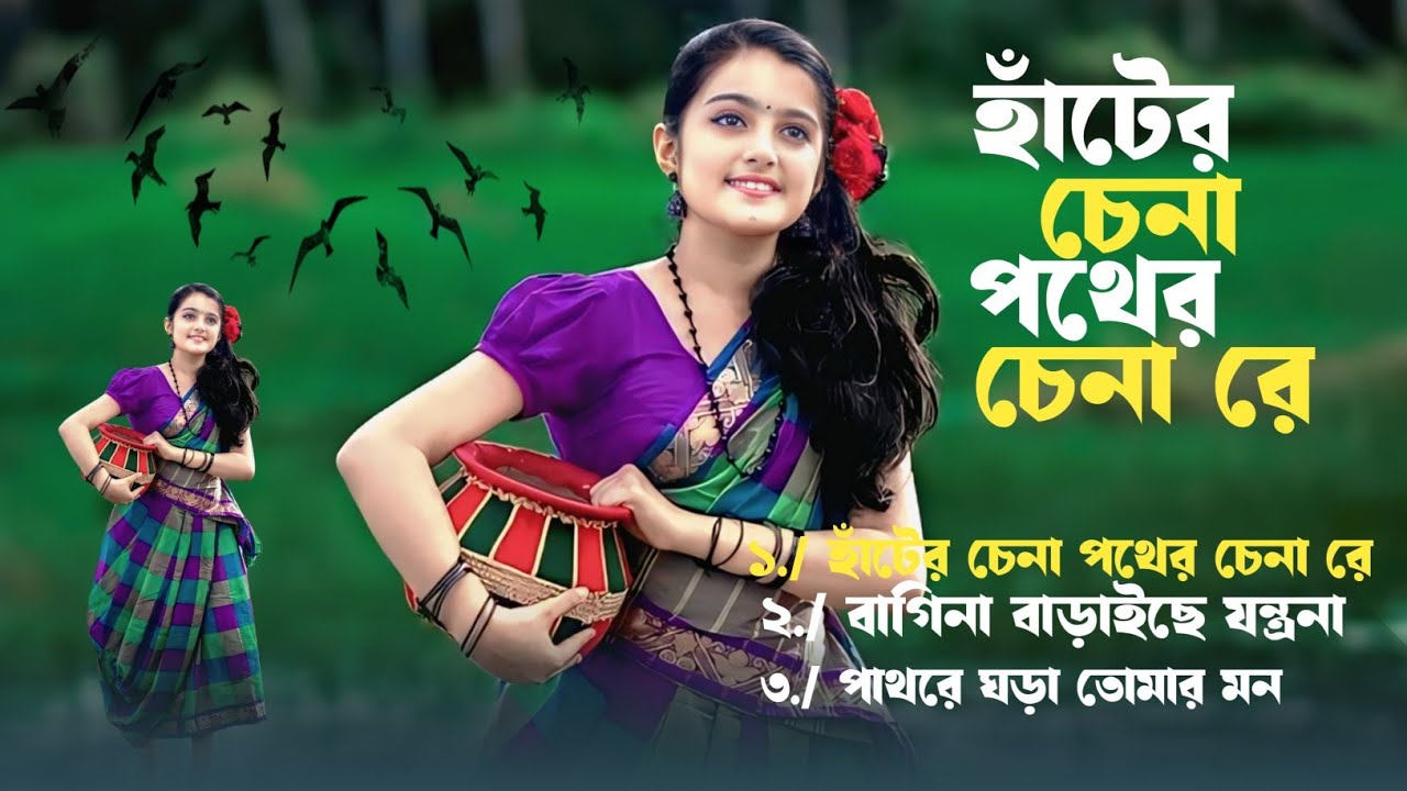 আরে হাটের চেনা পথের চেনারে  | Are Hater Chena Pother Chena re | কেউ নাই সংস্যারের মাঝে রে | Trending