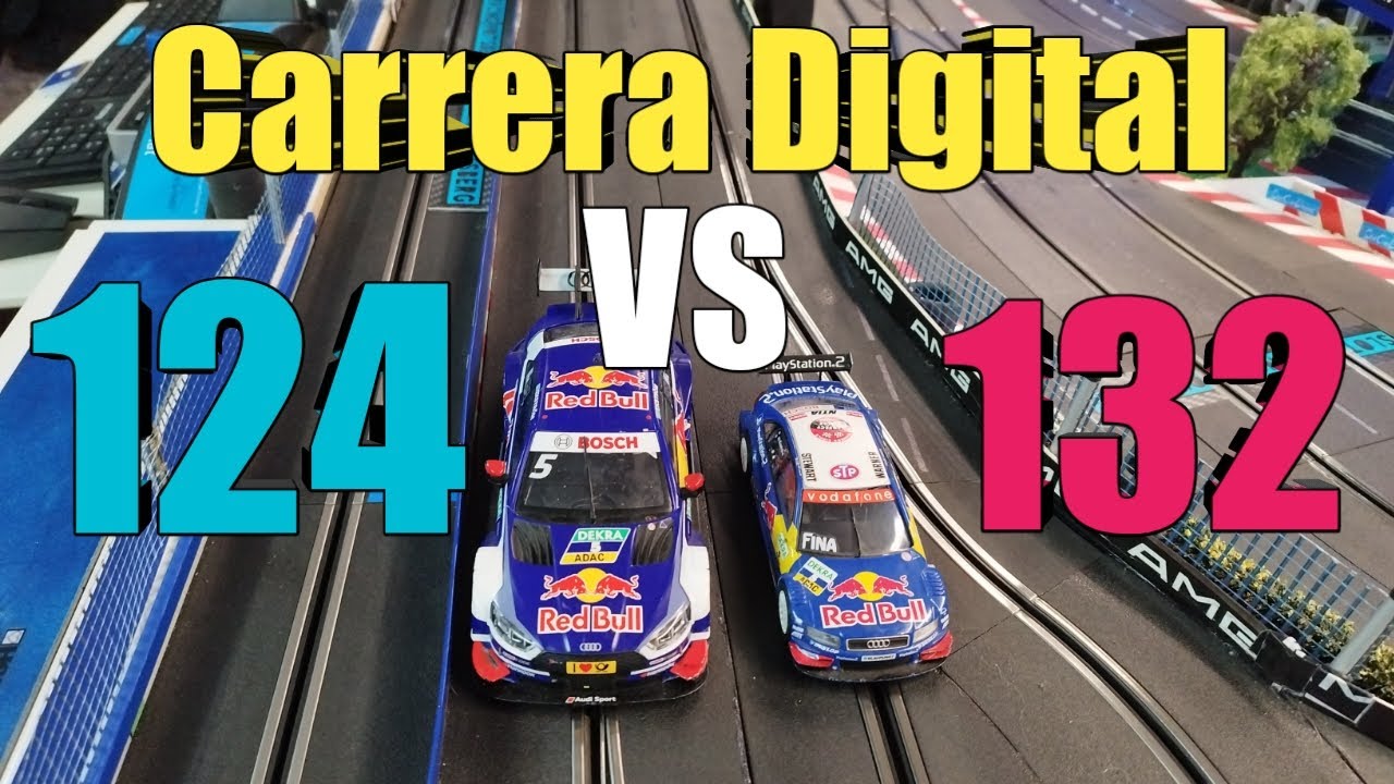 Carrera Digital 124 vs 132!