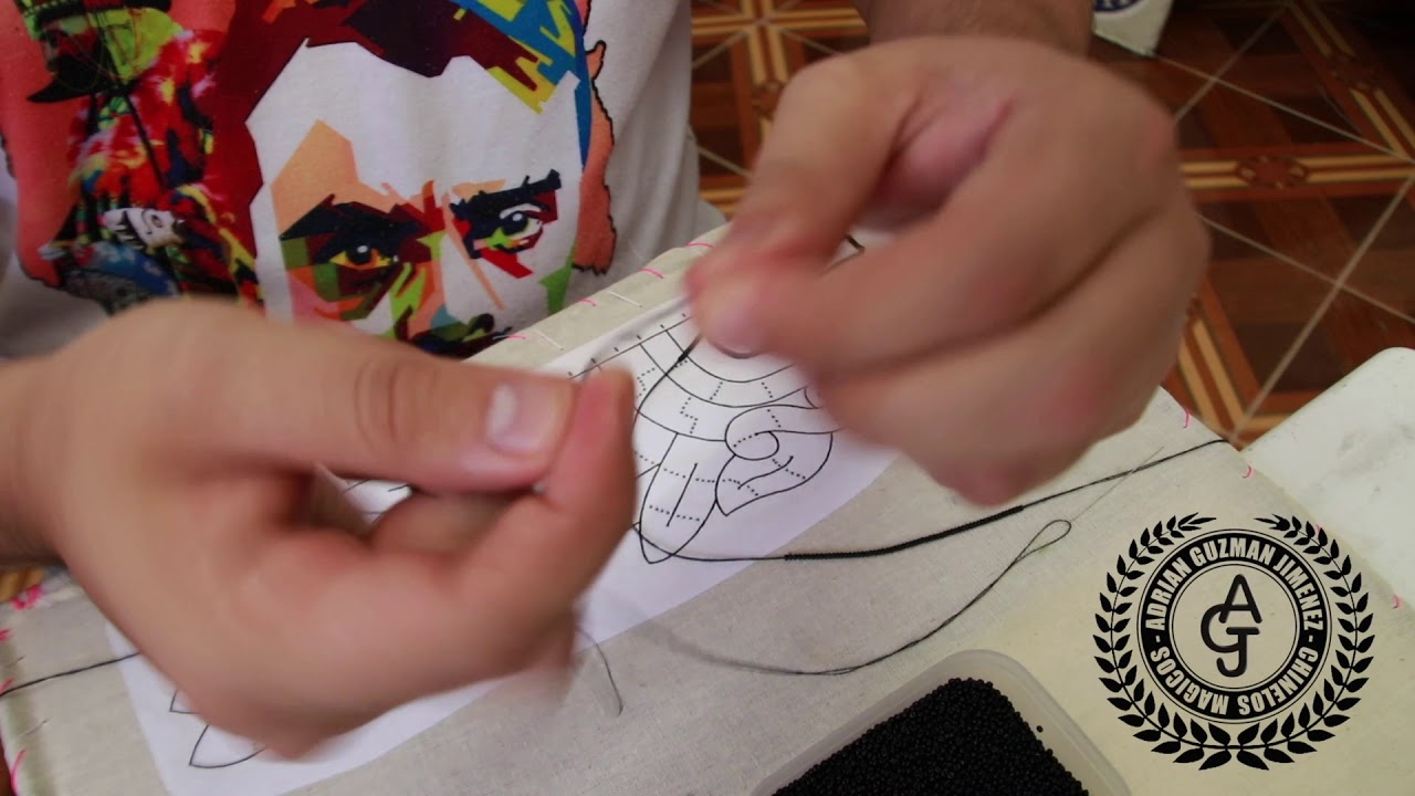 Delineados con chaquira (dudas)