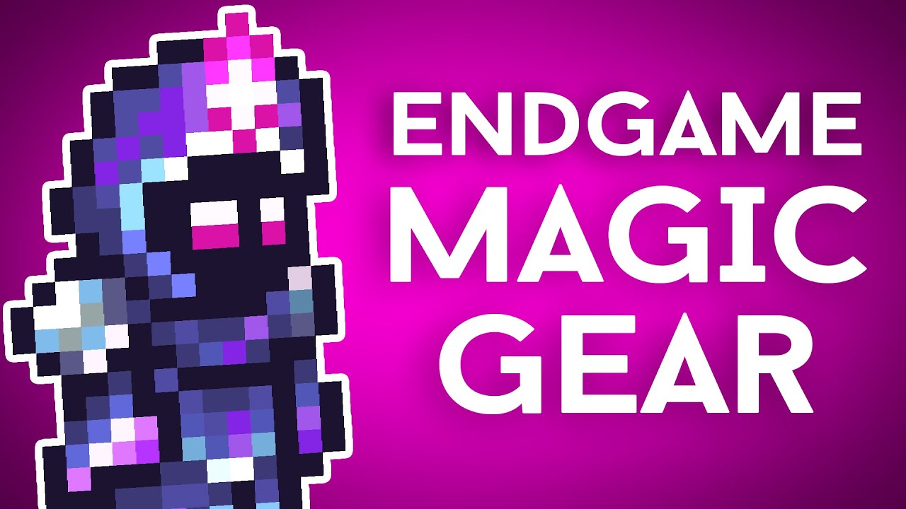 Terraria 1.3 -  ENDGAME MAGIC GEAR!