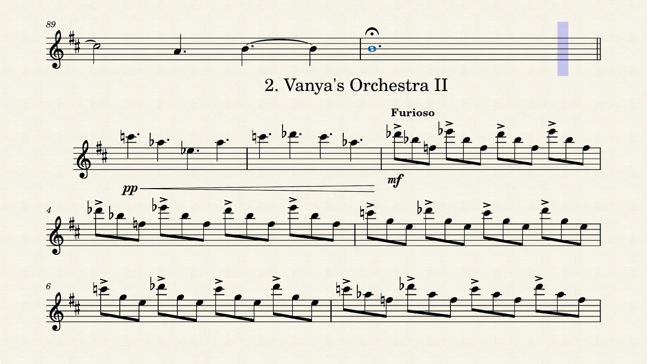 Vanya's Apocalyptic Violin Concerto