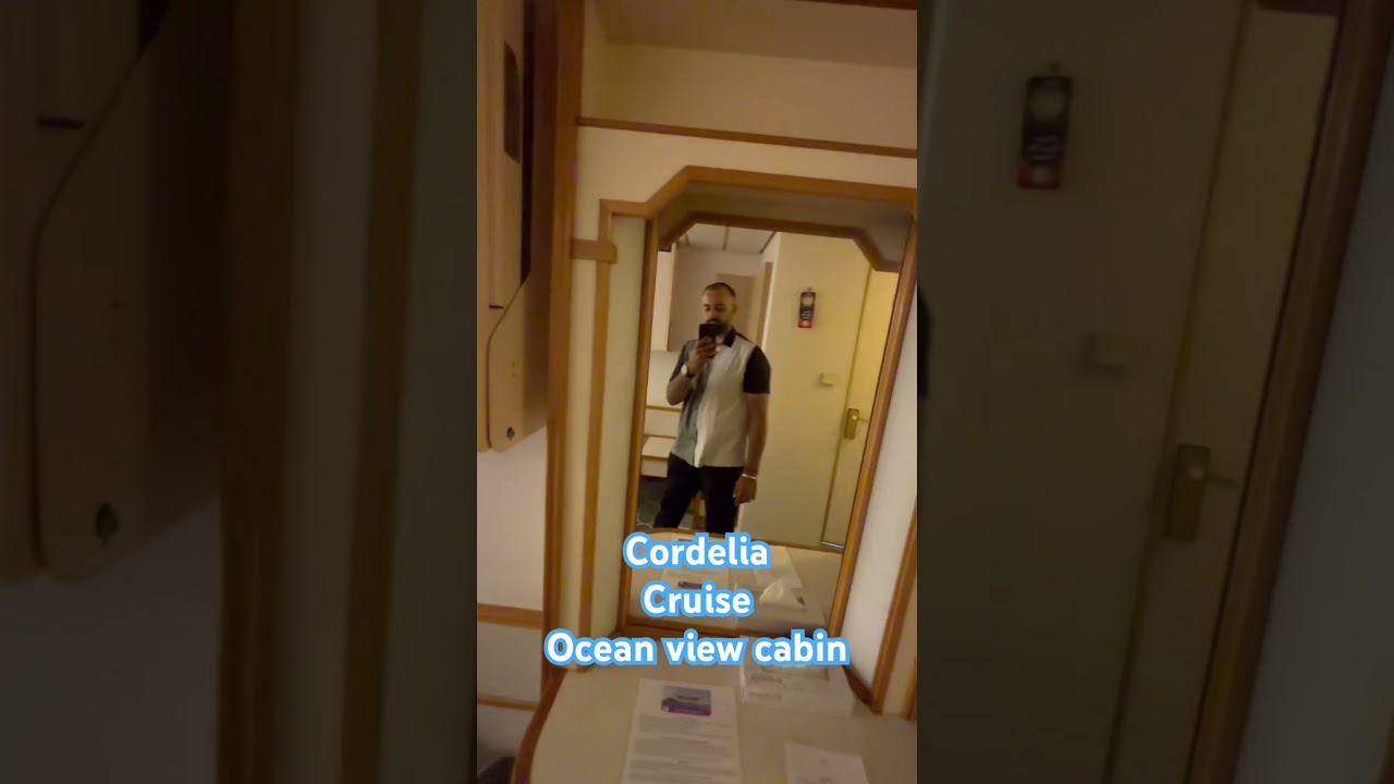Cordelia cruise ocean view cabin