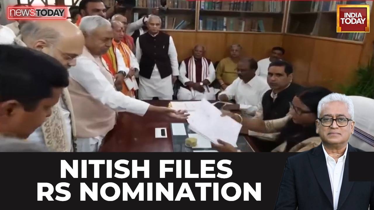 Nitish Kumar Files Rajya Sabha Nomination, Expected To Resign As Bihar CM On March 16 | News Today