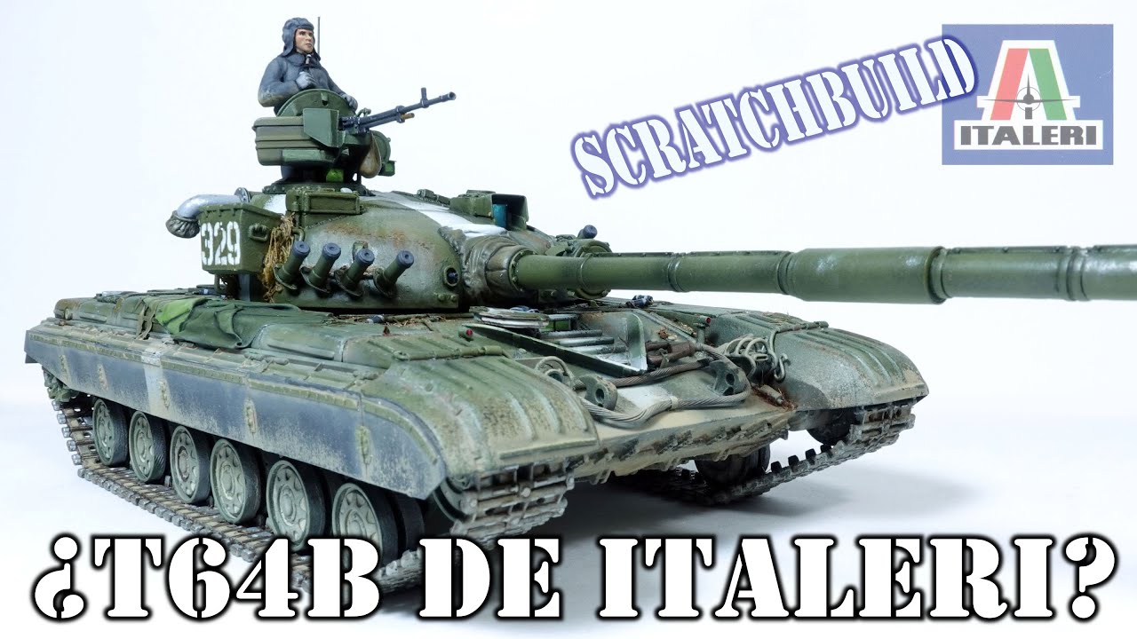 T-64 soviet tank ¡¡Maqueta en 30 años!! T64 Italeri
