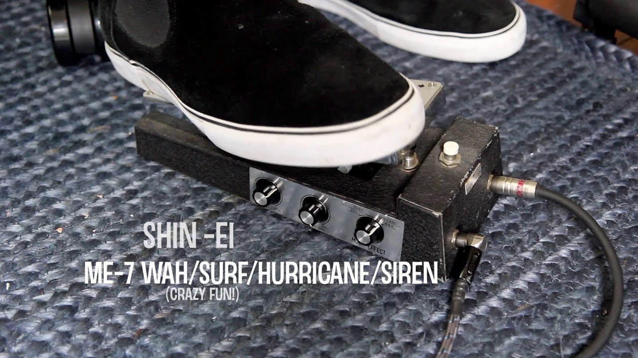 Shin-ei: ME-7 Wah-Surf-Hurricane-Siren - Vintage
