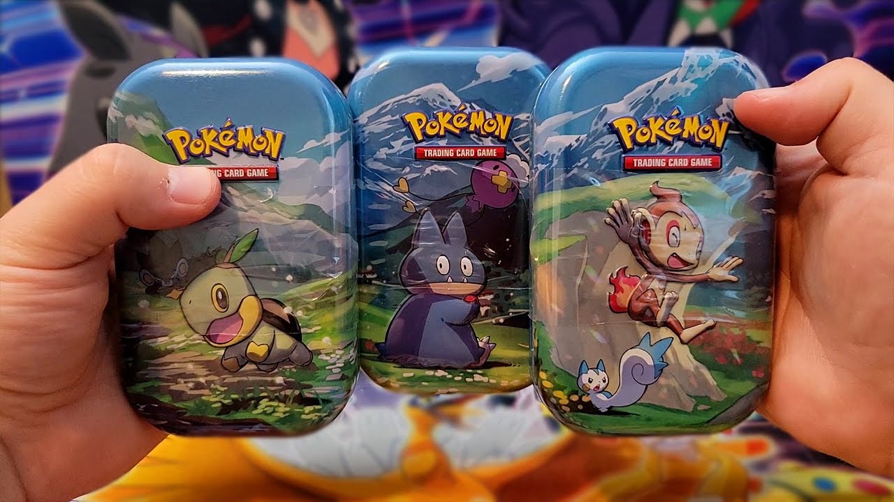 Pokémon Sinnoh Stars Mini Tins Opening!!!