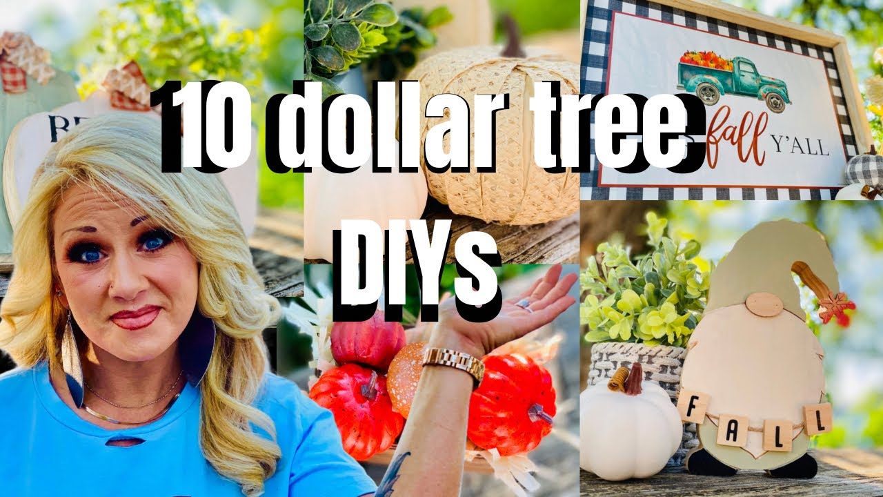 Dollar Tree fall 2021 DIY’s, Dollar tree fall tiered tray Decor, Budget friendly and beautiful decor