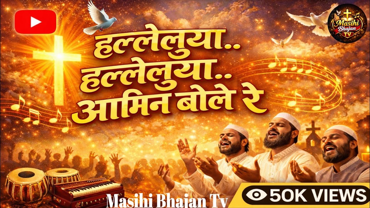 Hallelujah Aamin Bole Re | Powerful Jesus Qawwali | Masih Worship Song Hindi