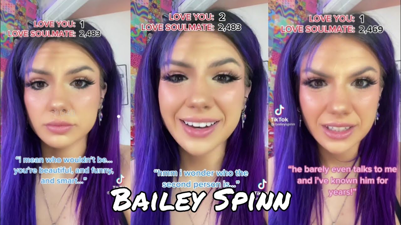 Bailey Spinn - You Can See How Many People Have A Crush On Your Soulmate POV TikTok Compilation