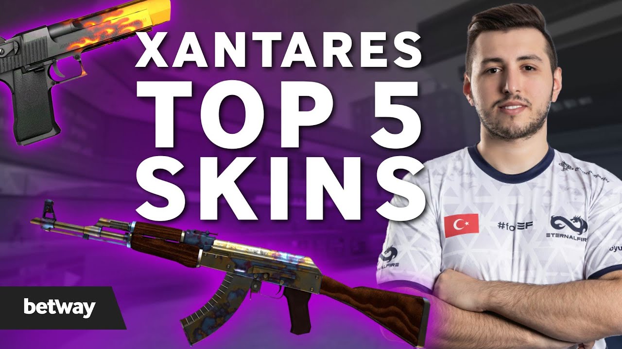 TOP 5 Counter Strike Skins w/ XANTARES!