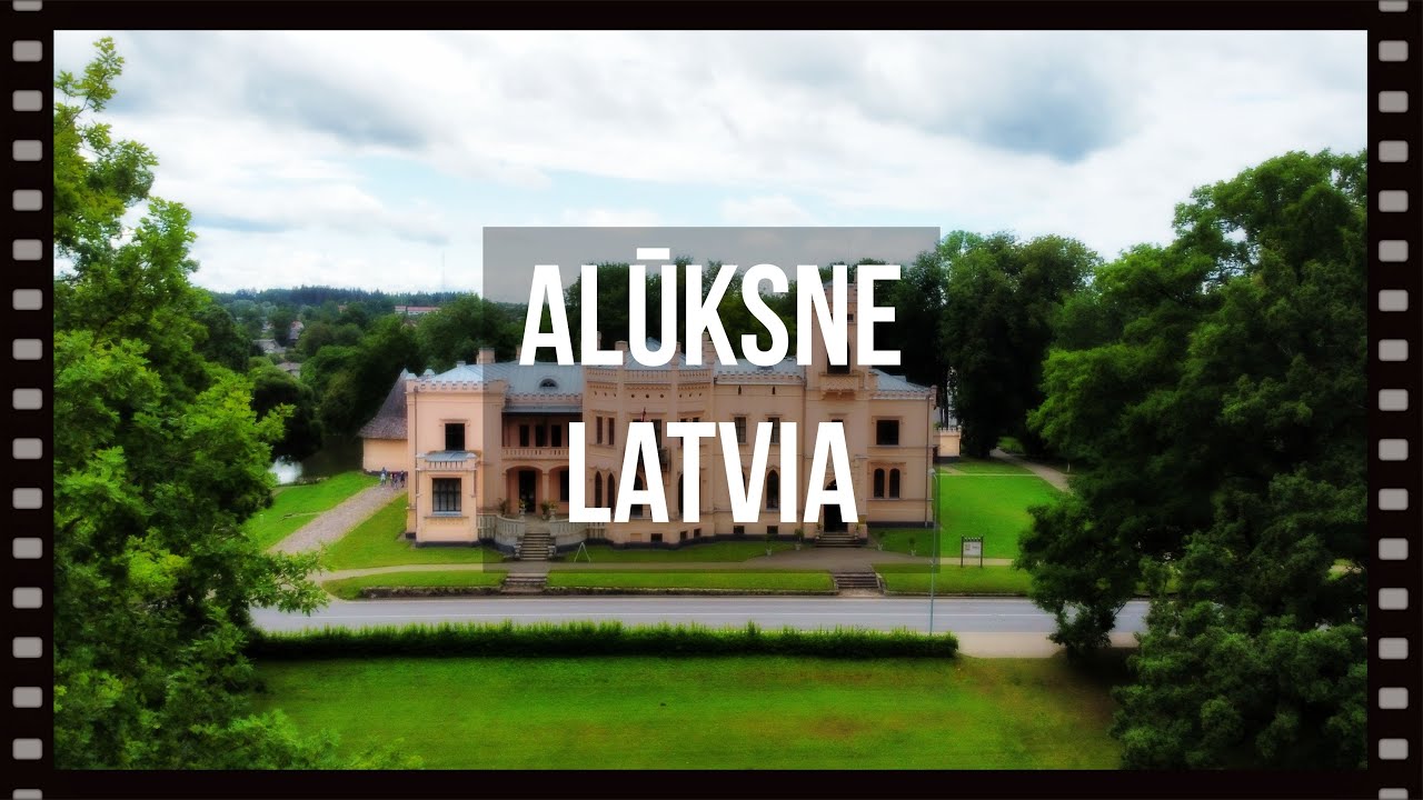 Beautiful Latvia 🇱🇻: Alūksne (Cinematic Drone Video)