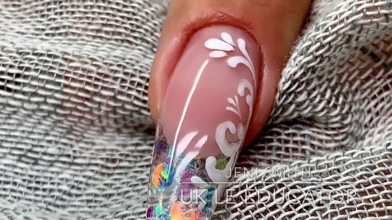 Light Elegance Jimmy Gel Encapsulated Glitter sculpt