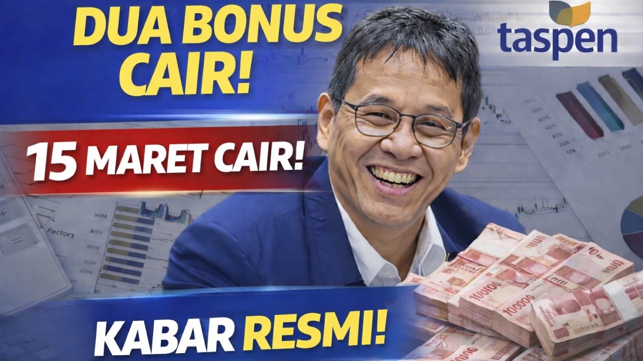 ASN & Pensiunan Wajib Tahu! 15 Maret 2026 Dua Penghasilan Cair Sekaligus Jelang Lebaran