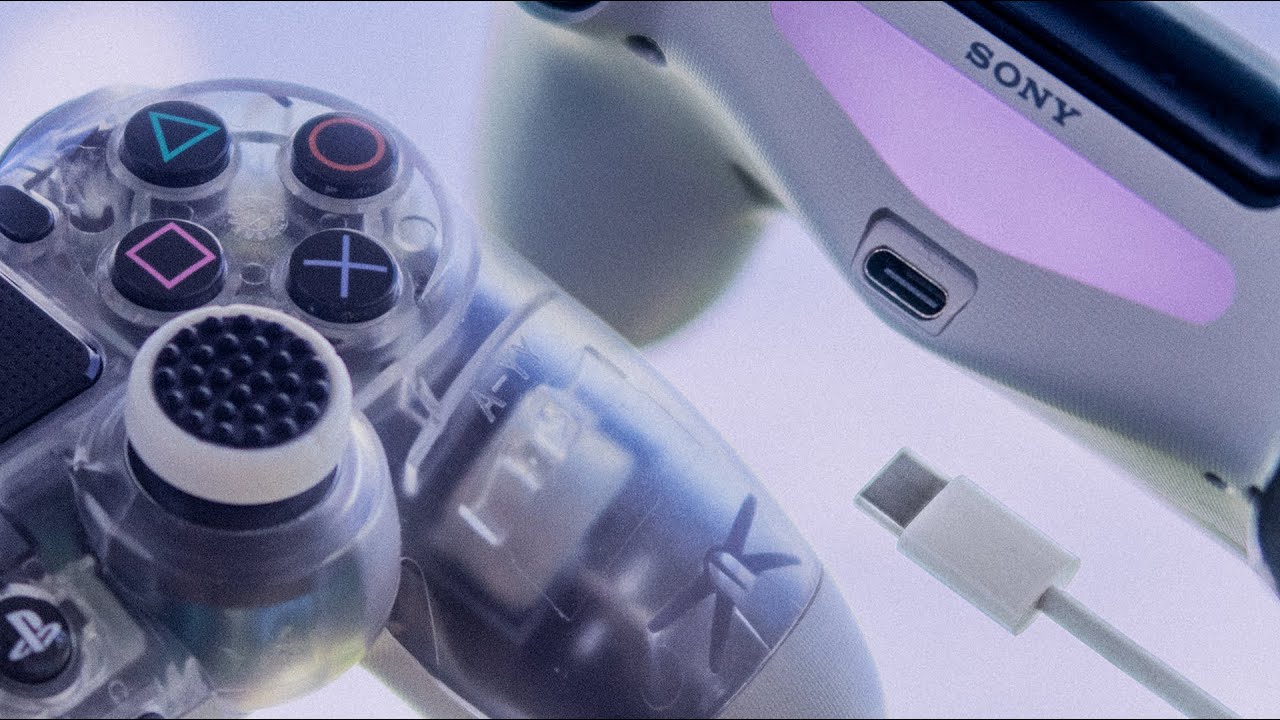 мой самый красивый dualshock теперь на type-c!