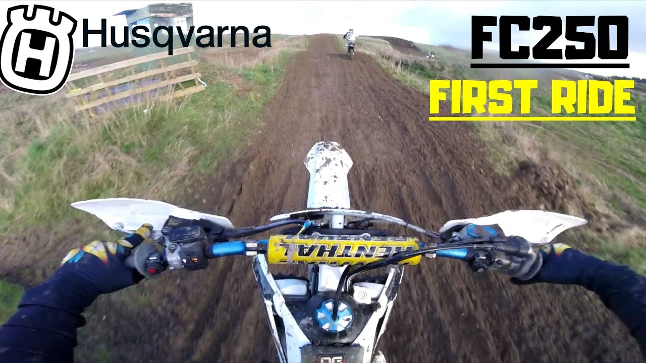 Rogers Hill Raceway - 2018 Husqvarna FC250 FIRST RIDE!
