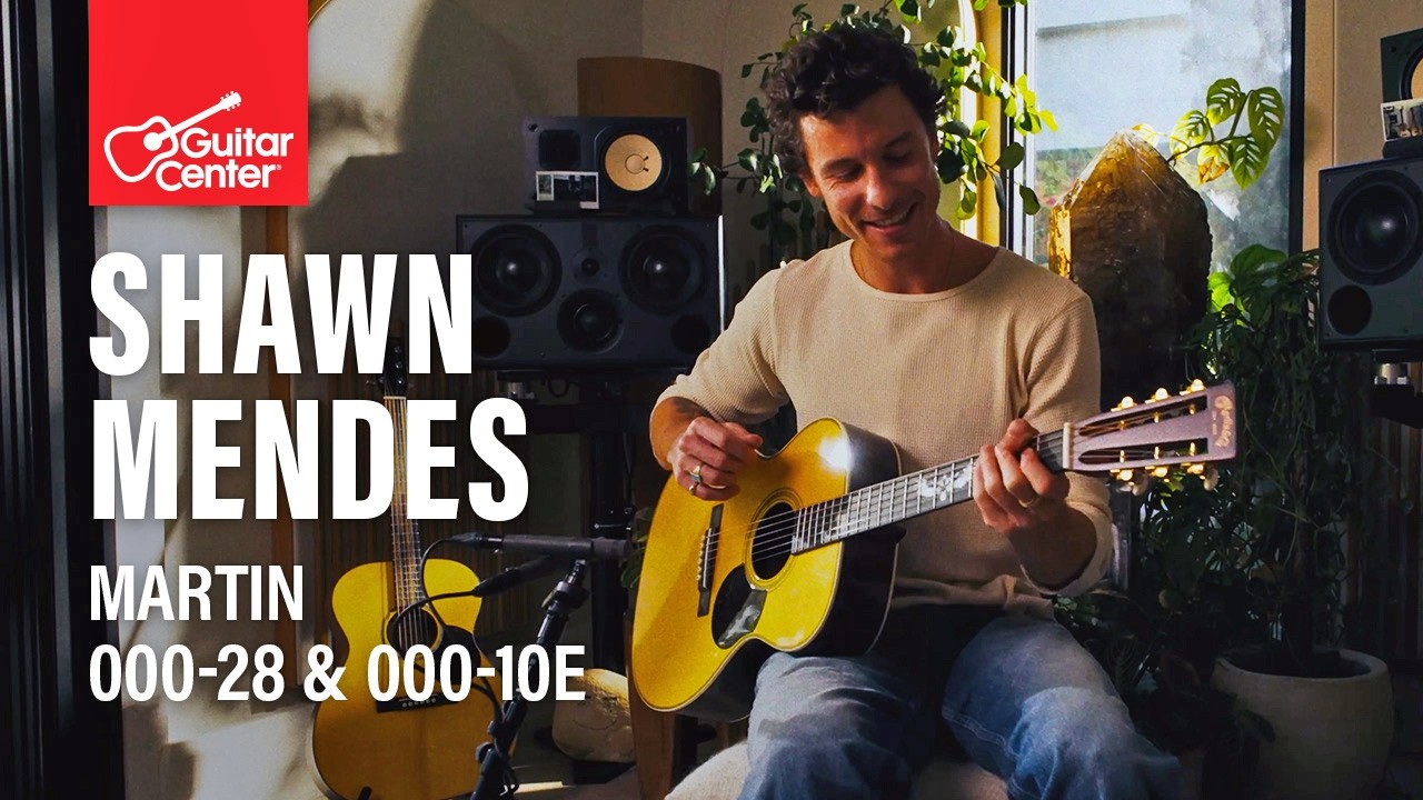 Обзор именных гитар Martin от Shawn Mendes