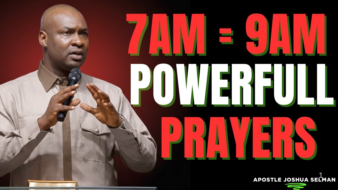 🔥🙏🌅 40 MINUTES 7AM-9AM Powerful Morning Prayers | Apostle Joshua Selman | Start Your Day With Fire 🔥