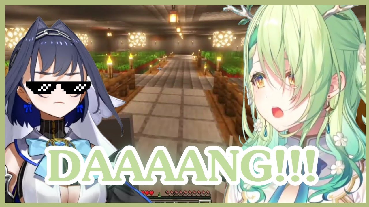 Fauna visits Kronii's BUNKERONII and got SURPRISED seeing her farm