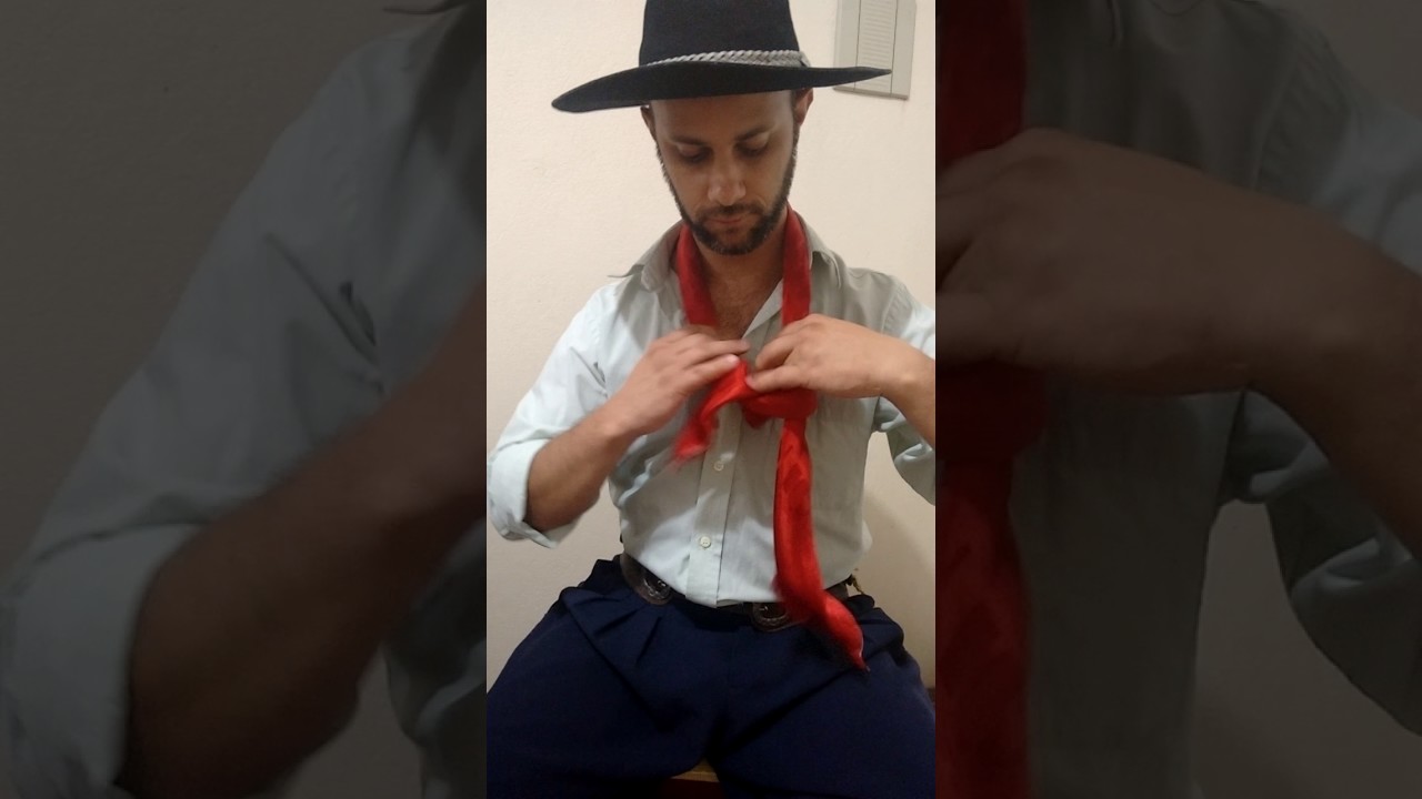 Nó de lenço simples ou Maragato, video 02