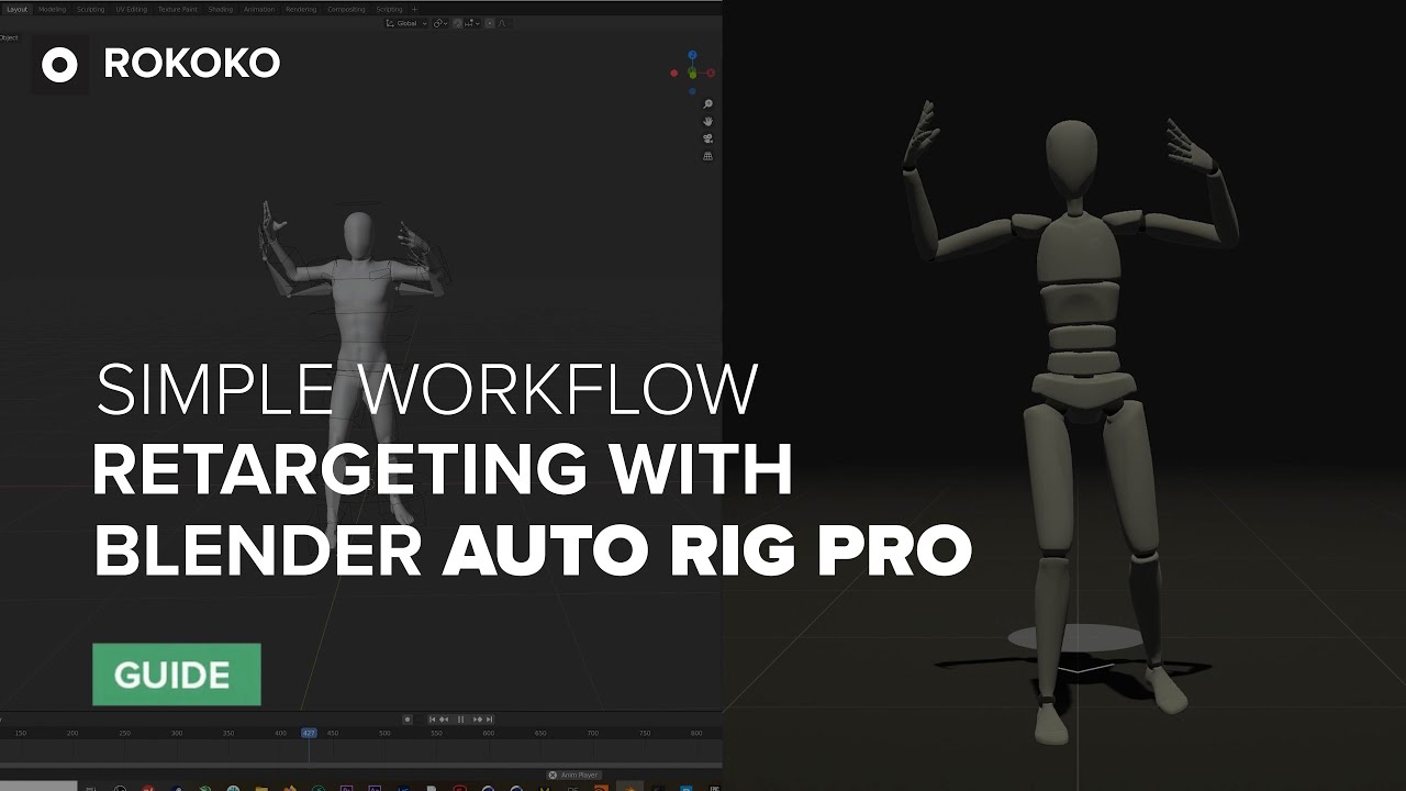 Simple Auto-Rig Pro + Rokoko Mocap Workflow