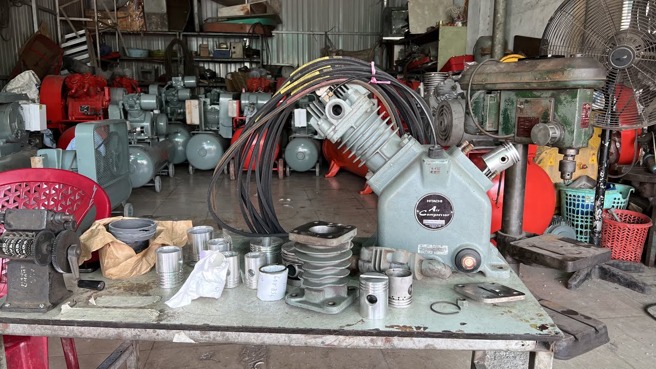 phụ kiện thay thế và sửa chữa máy nén khí bít tông lh 0972478554