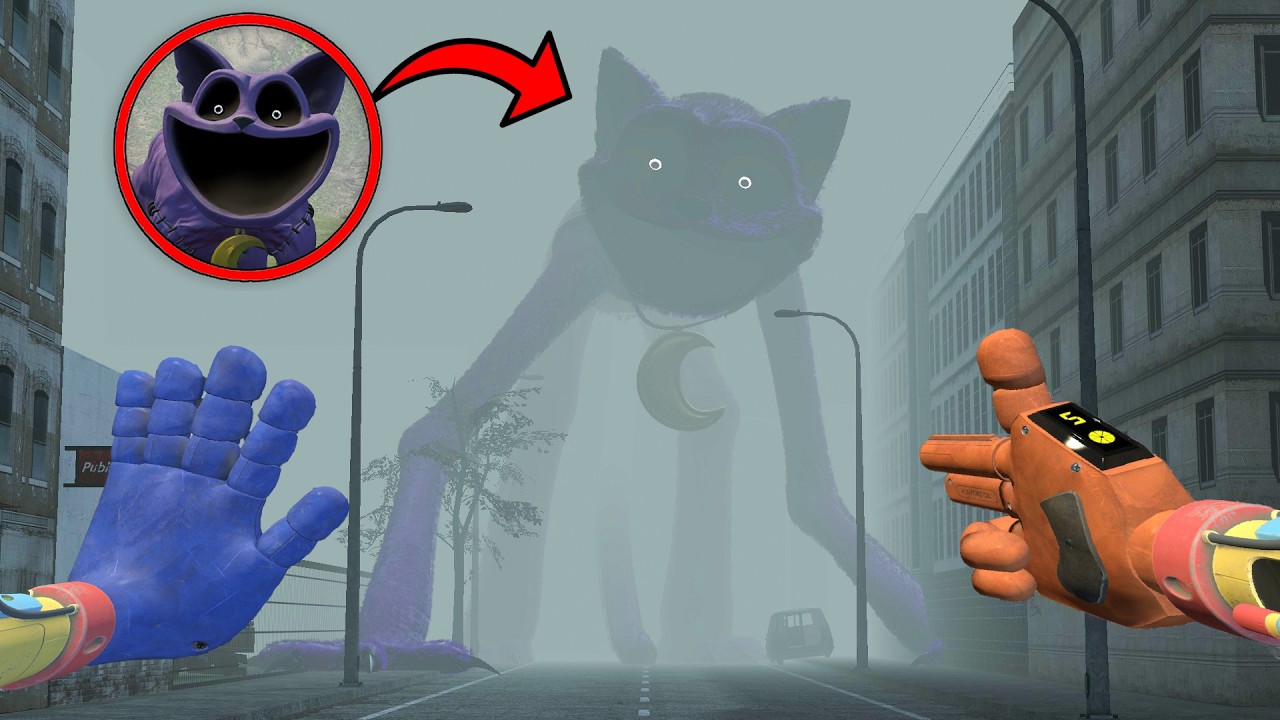 I Found CATNAP IN THE STRANGE PLACE IN HARTSEER CITY | Poppy Playtime - Garry's Mod!