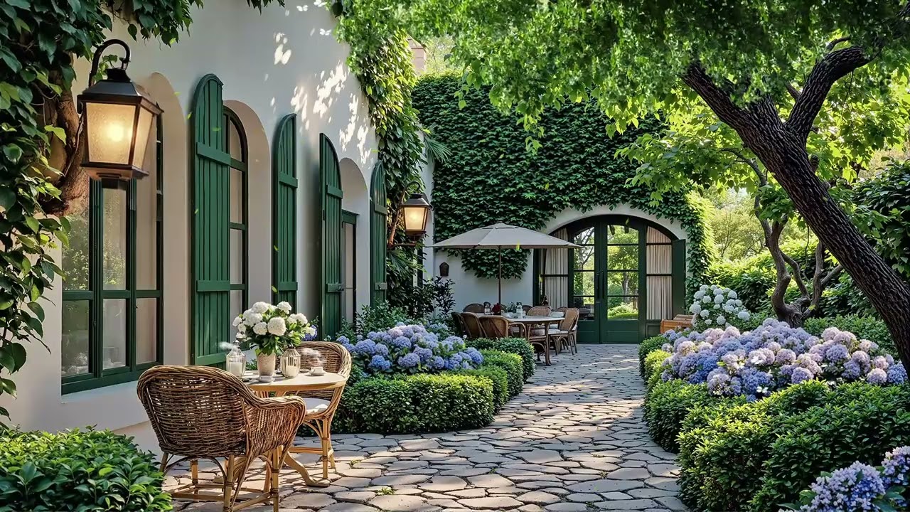 Peaceful Garden Jazz 🌿 Smooth Jazz Music for Relaxation, Focus, Morning Calm & Cozy Evenings
