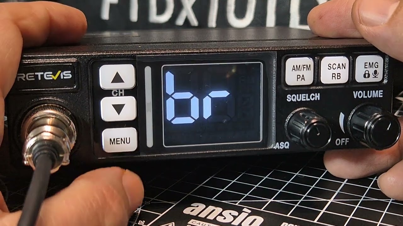 Retevis MB-63 CB Radio - Beginner Guide
