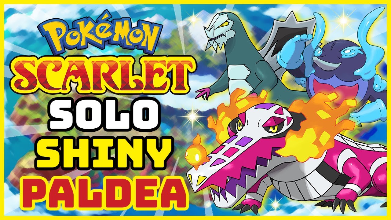 ✨🥘[RETO HARDCORE] POK&Eacute;MON ESCARLATA USANDO SOLO POK&Eacute;MON SHINY DE PALDEA!? | Gran Autor.