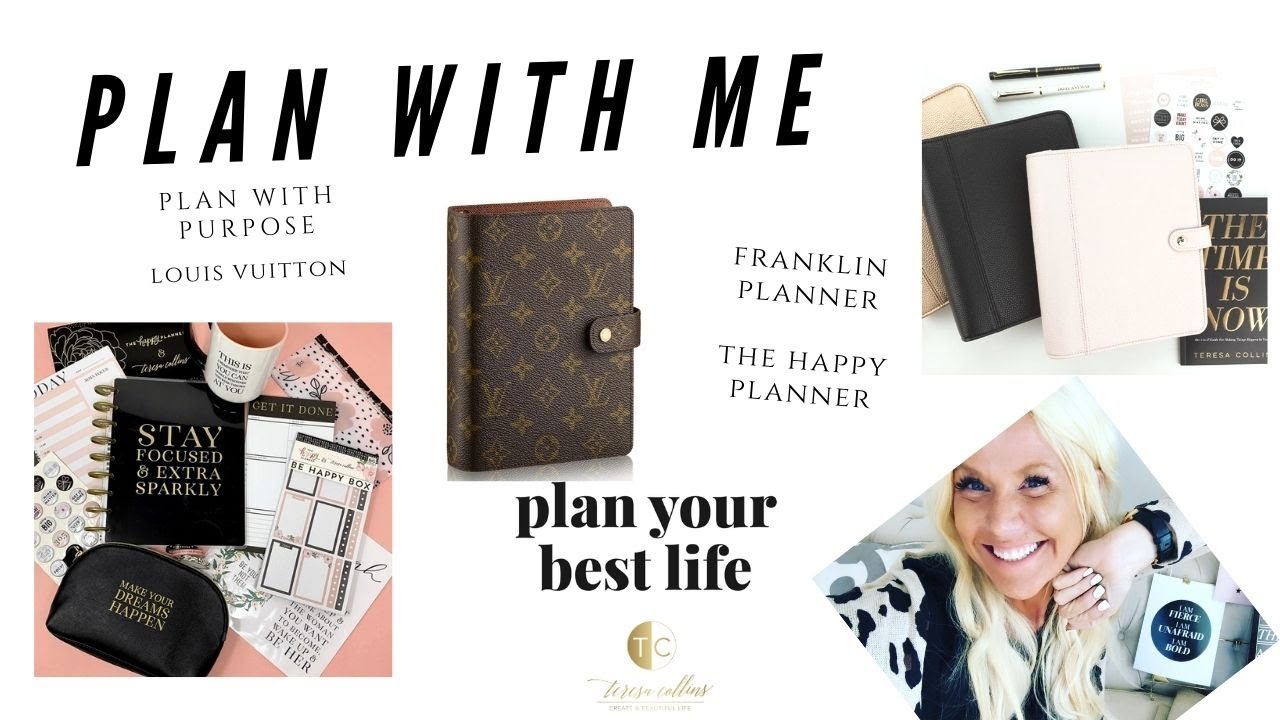 PLANNER - Teresa Collins Franklin PLANNER - PLAN WITH ME!  REVEAL for the first time!