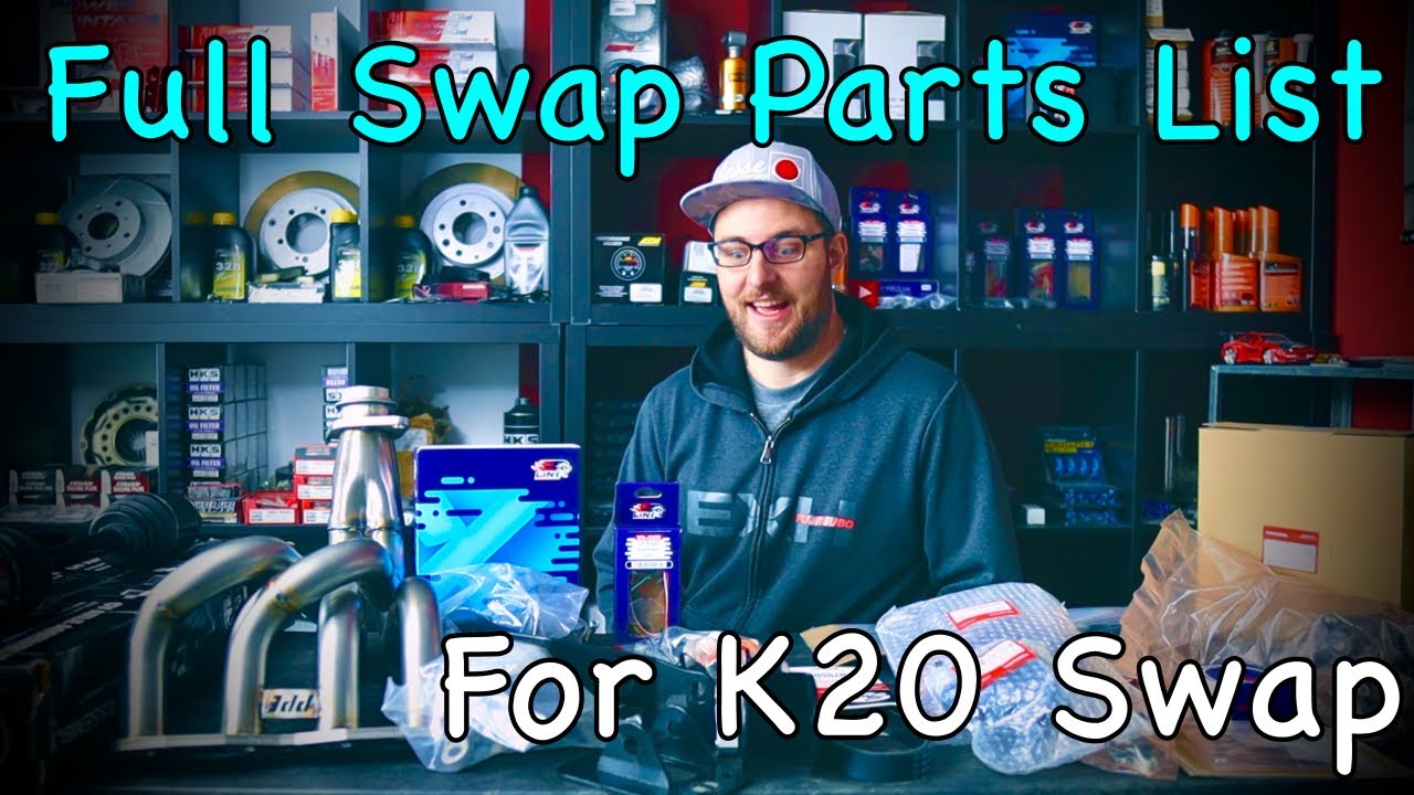 Как заменить Kswap на Mr2 Spyder EP6: какие детали вам понадобятся для замены K20 на Toyota Mr2, ...