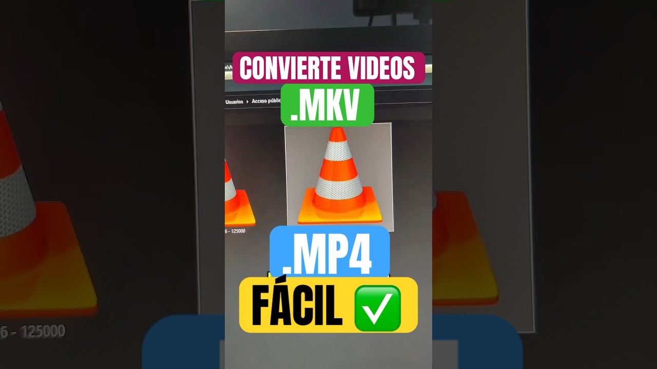 Convierte videos MKV a MP4 de manera f&aacute;cil y r&aacute;pida ✅ #obs #youtuber #creadordecontenido #streamer