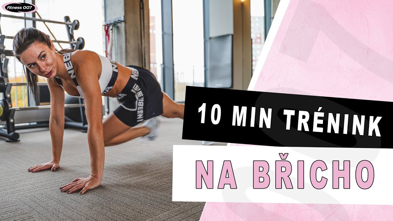 10 MINUT NA SPODNÍ BŘICHO | Vhodné i pro začátečníky. Nejlepší cviky na břišní svaly.