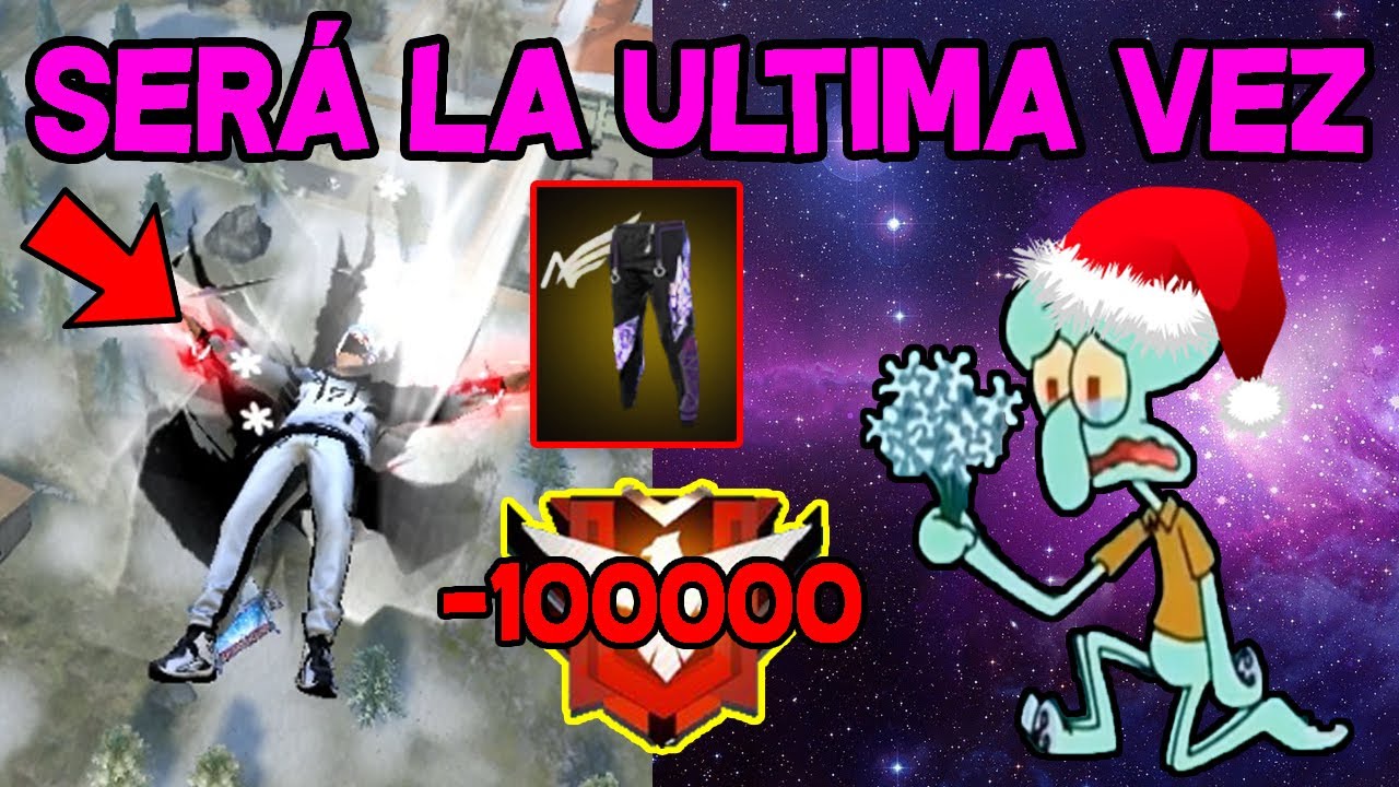 ¿SERÁ LA ÚLTIMA NAVIDAD DE GOLEMCITO GAMES? LO AVERIGUAREMOS EN FREE FIRE!!!