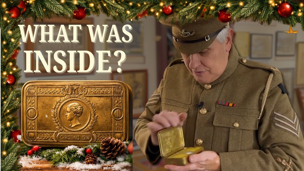 This 1914 Christmas Tin Was Given to Every Allied Soldier | Princess Mary | WW1