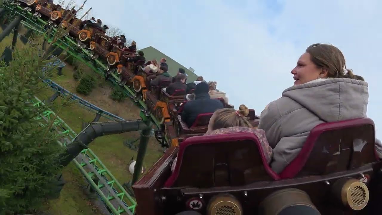 Efteling Max & Moritz - Moritz Back Row Onride POV December 2025