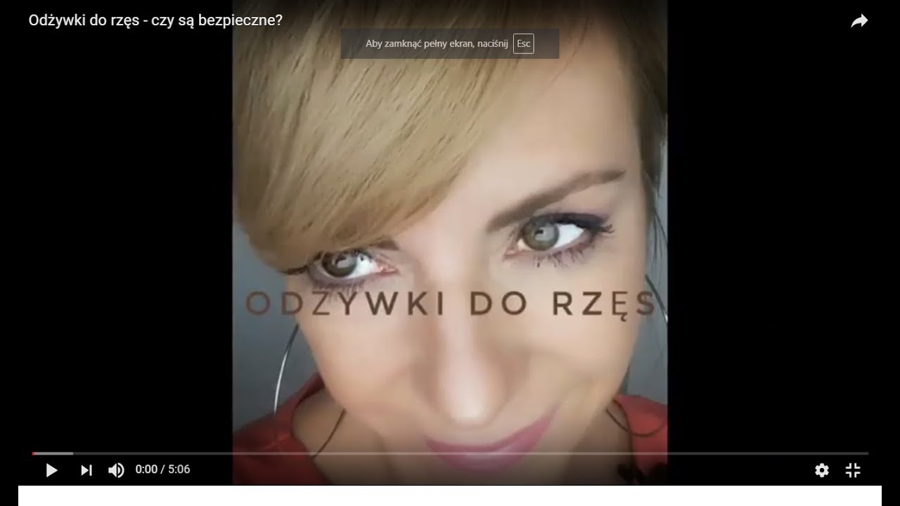 Odżywka do rzęs okiem okulisty