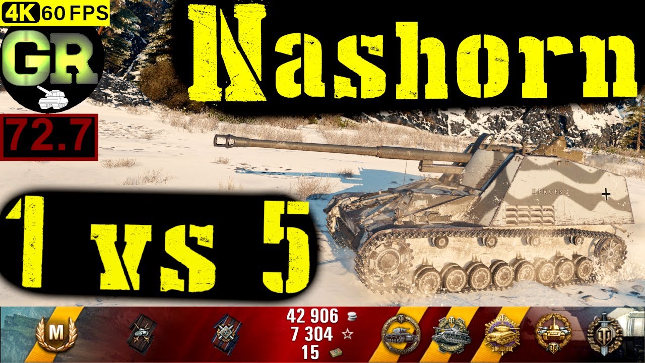 73_World of Tanks Nashorn WoT Replay - 10 Kills 2.3K DMG(Patch 1.4.0)