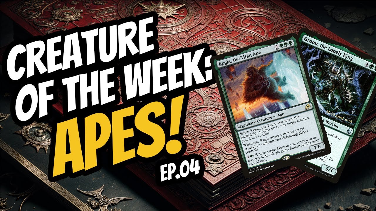 Top 15 Tribal Commander Creatures – Most Played & Price Tiers | Ep. 04: Apes | MTG