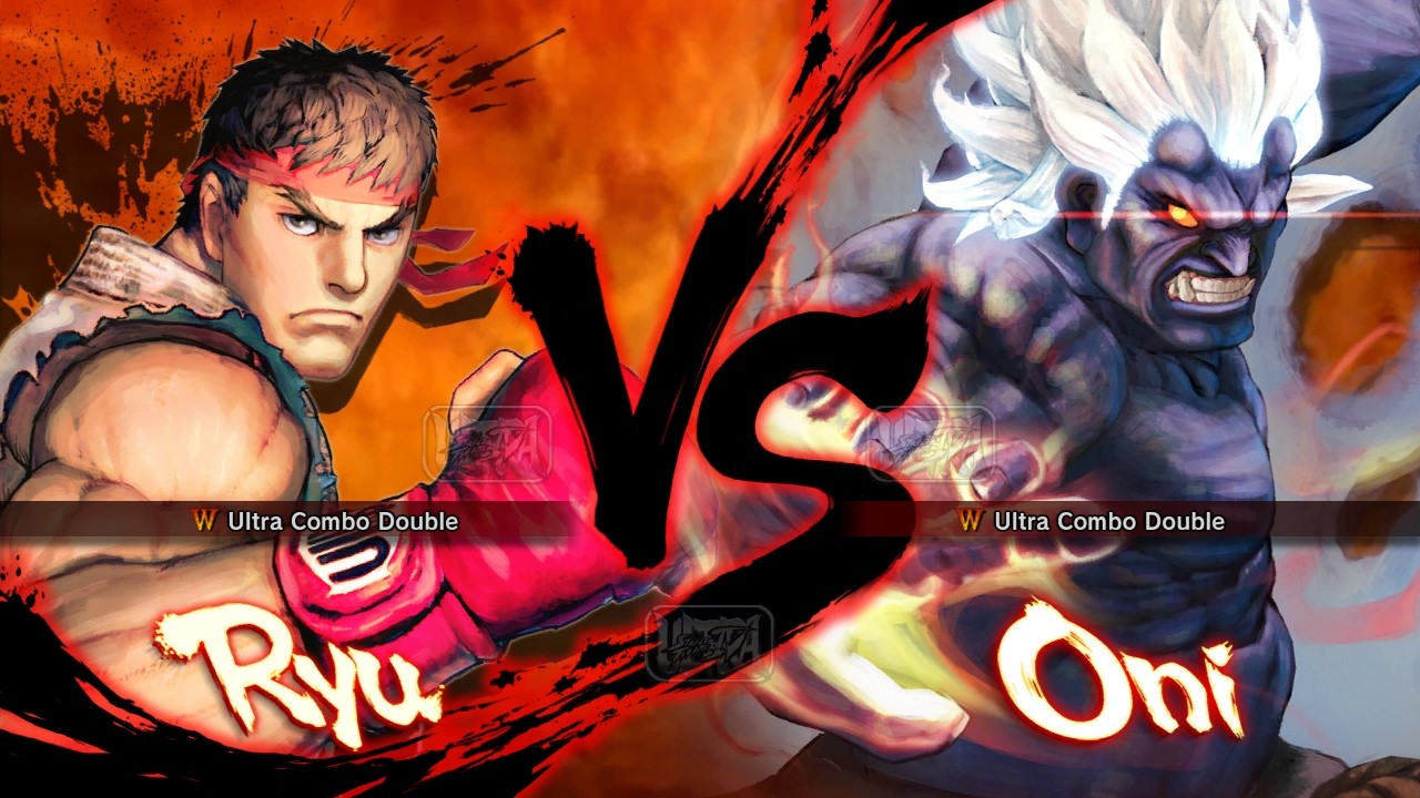 Ultra Street Fighter IV Versus Mode Ryu vs Oni Hardest