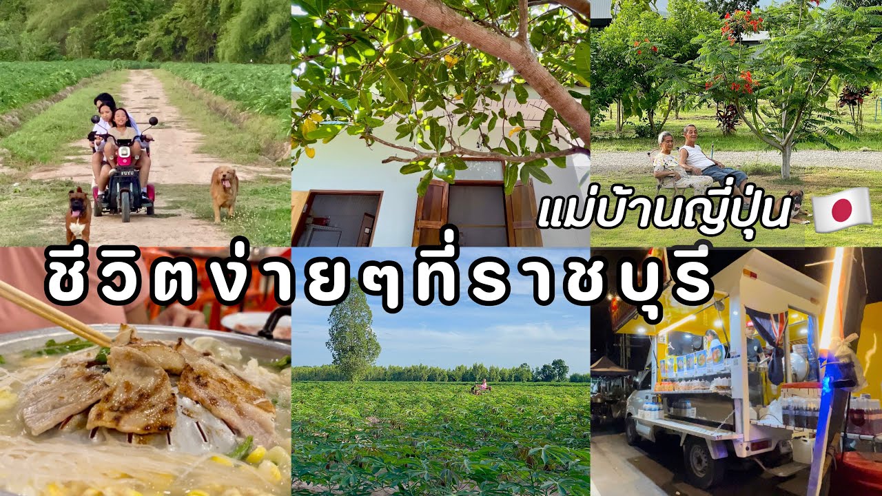 #363 แม่บ้านญี่ปุ่น🇯🇵ชีวิตง่ายๆที่บ้านราชบุรี||น้องหมาวิ่งชนแขนเดาะ! |ทำสาคูไส้หมู|กินหมูกระทะฟินๆ