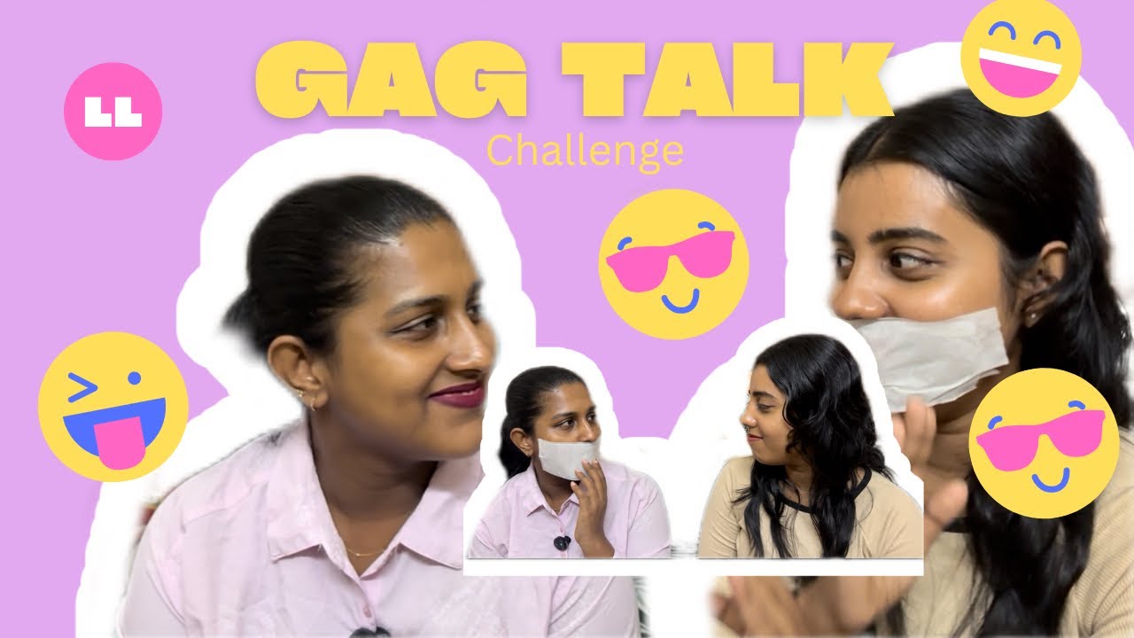 GAG TALK CHALLENGE | SISTERS 🤣🤣