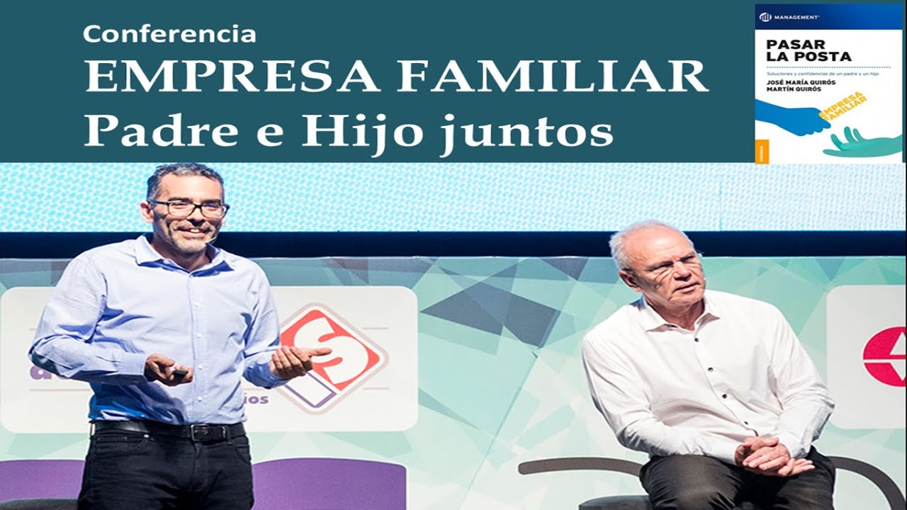 Empresa Familiar Padre e Hijo juntos,  1ra y 2da Generación en primera persona. Los Quiros