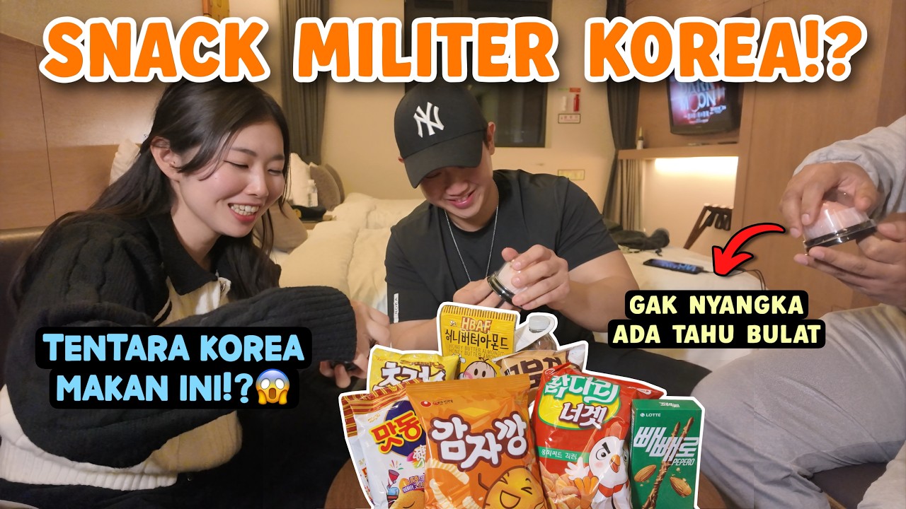 COBA SNACK MILITER KOREA! Tentara Korea Makan Ini?! 🇰🇷