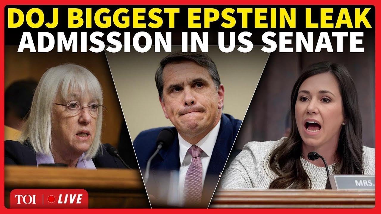 'Will You Apologise?': Trump DOJ Confirms Big Leak; Sen. Murray Grills AG Blanche | EPSTEIN SHOCKER