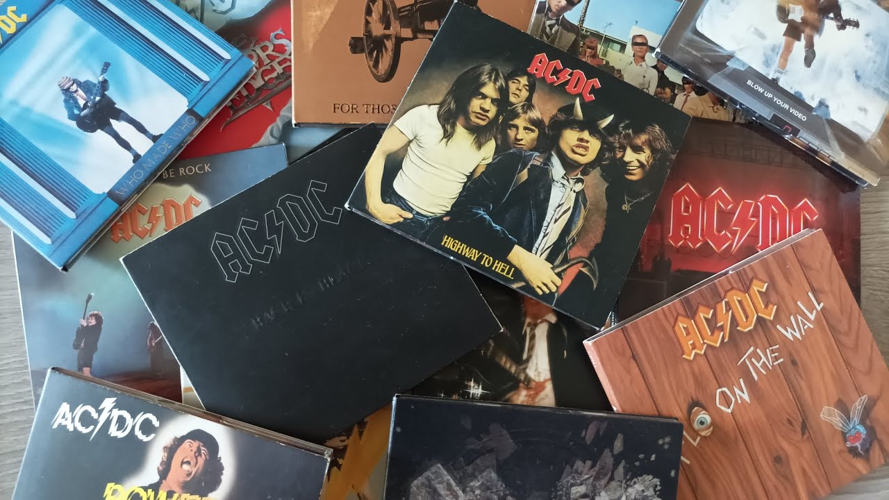 My AC/DC CD collection
